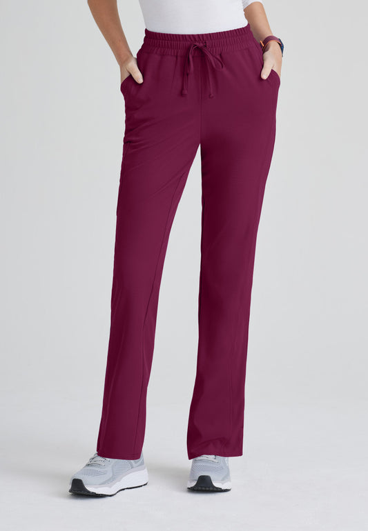 Skechers SKP623 Gamma Scrub Pants Wine Model Image Front | Barco