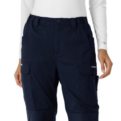 Rugged Flex C52418 Women's Ripstop Cargo Pants Dark Navy