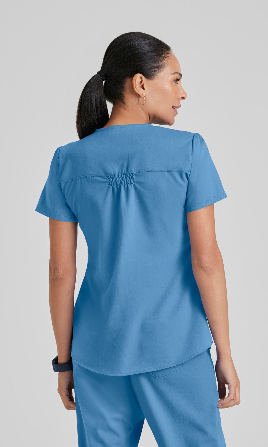 Grey's Anatomy 71166 Aubrey Scrub Top Ciel Blue