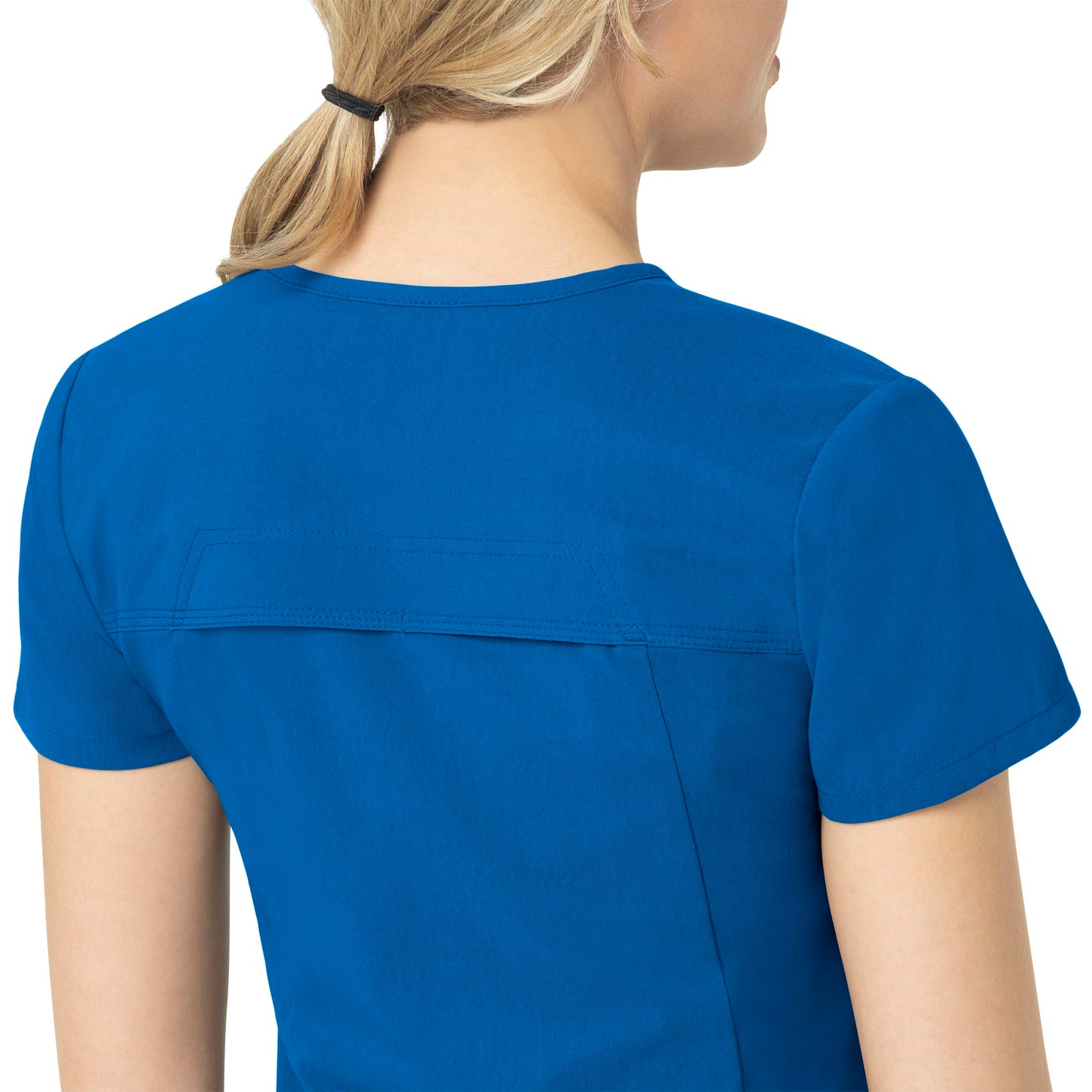 Rugged Flex Peak C12137 Tuck-In Scrub Top Royal Model Image Alternate | Carhartt