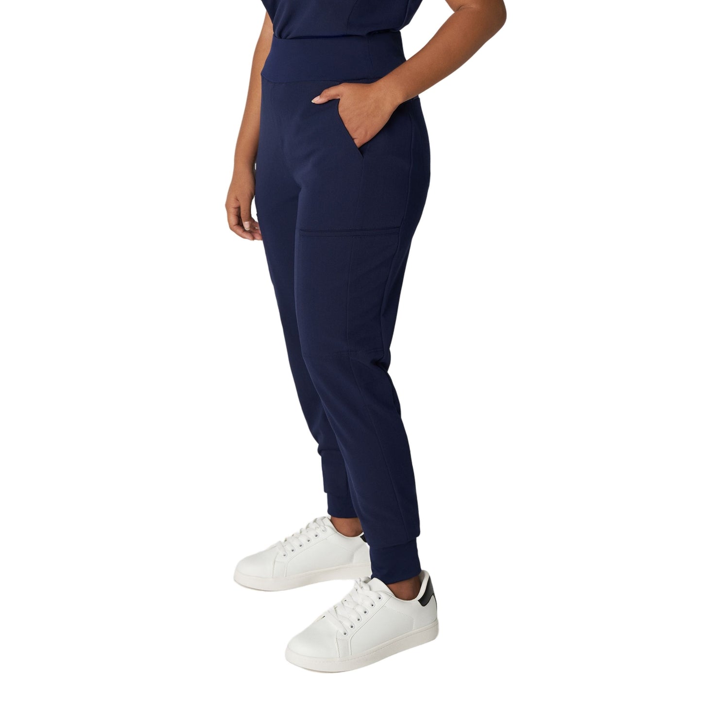 V-Tess WB410 Women's Jogger Scrub Pants Navy Image