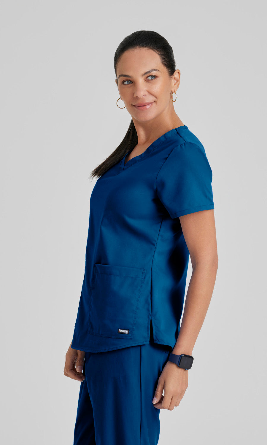 Grey's Anatomy 71166 Aubrey Scrub Top Indigo
