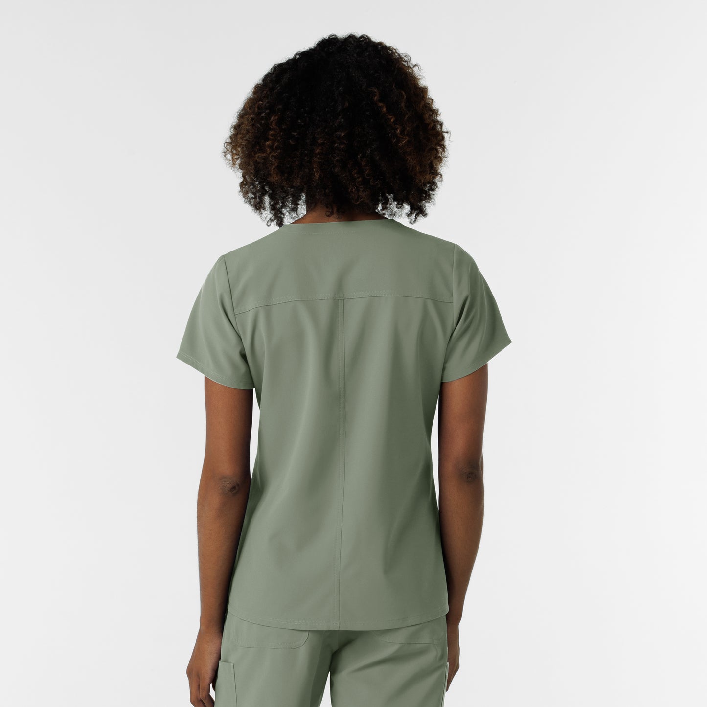 NURTUR 6180 Women's V-Neck Scrub Top Sage