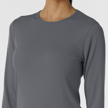 Layers 2189 Women's Essential Layer Long Sleeve Pewter