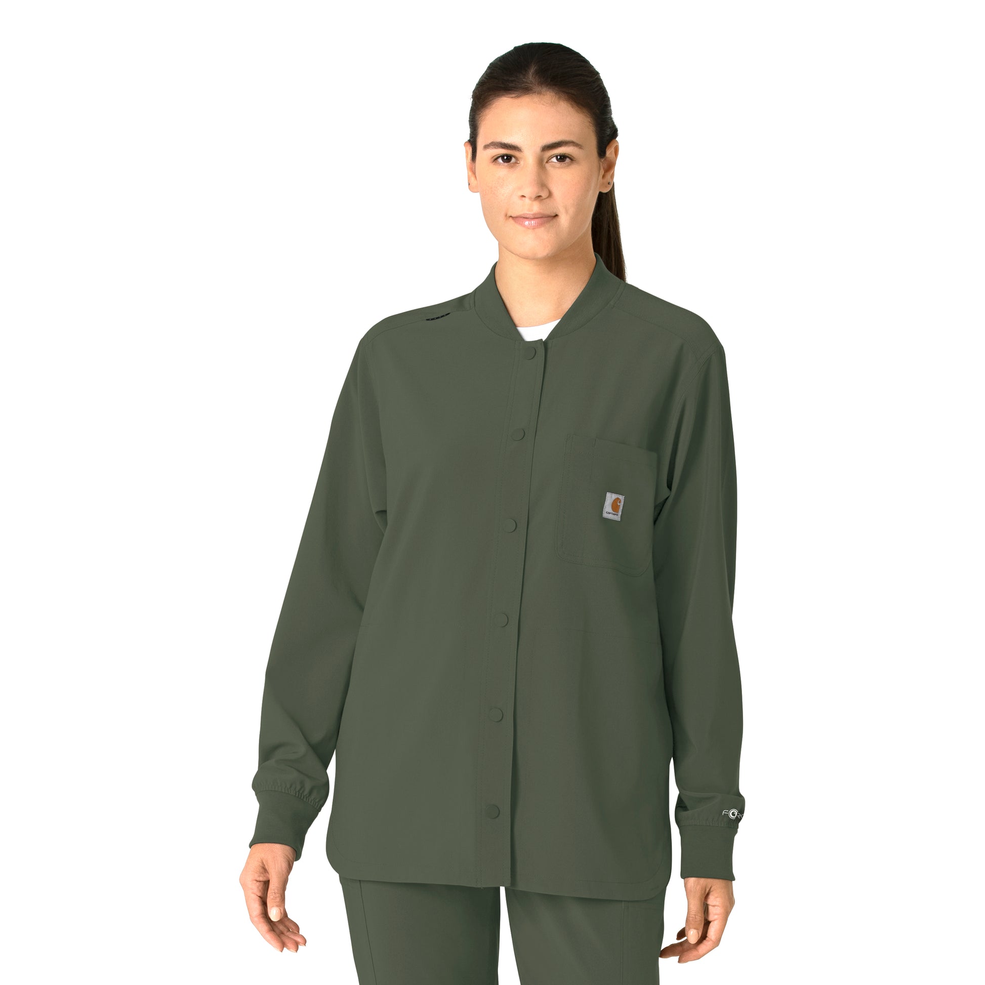 Force Cross-Flex C82210 Women's Shirt Jacket Olive