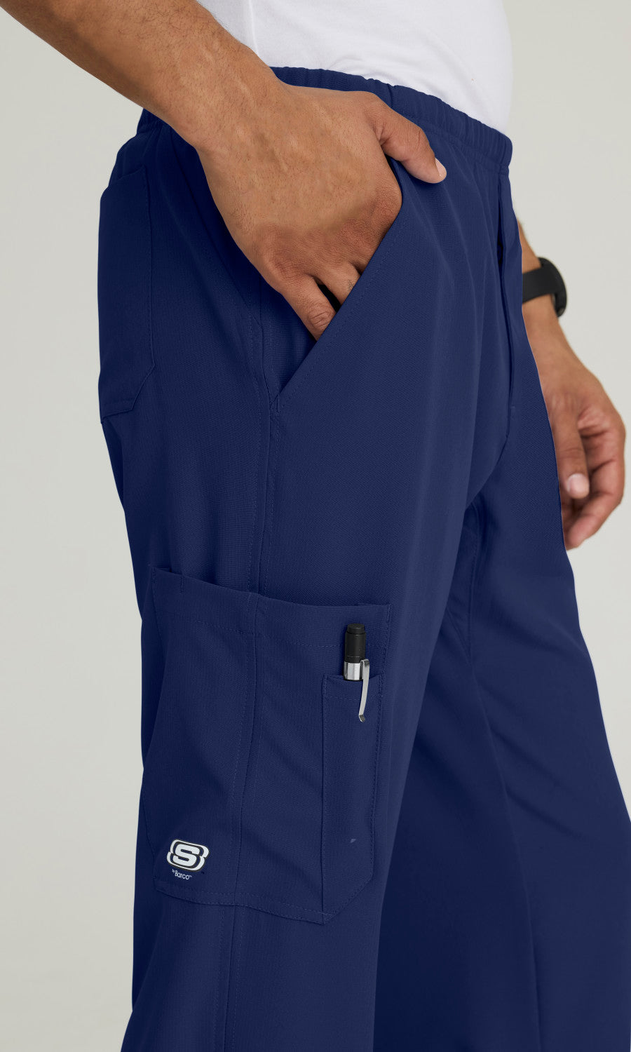 Skechers SK0215 Structure Scrub Pants Navy