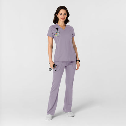 RENEW Knit 5459 Women's Flare Yoga Scrub Pants Wisteria