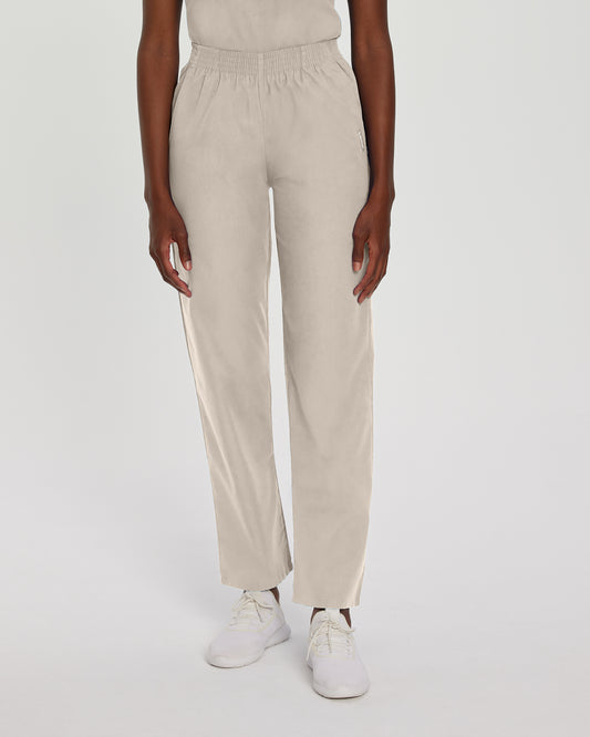 Essentials 8327 Women's Scrub Pants Sandstone Image