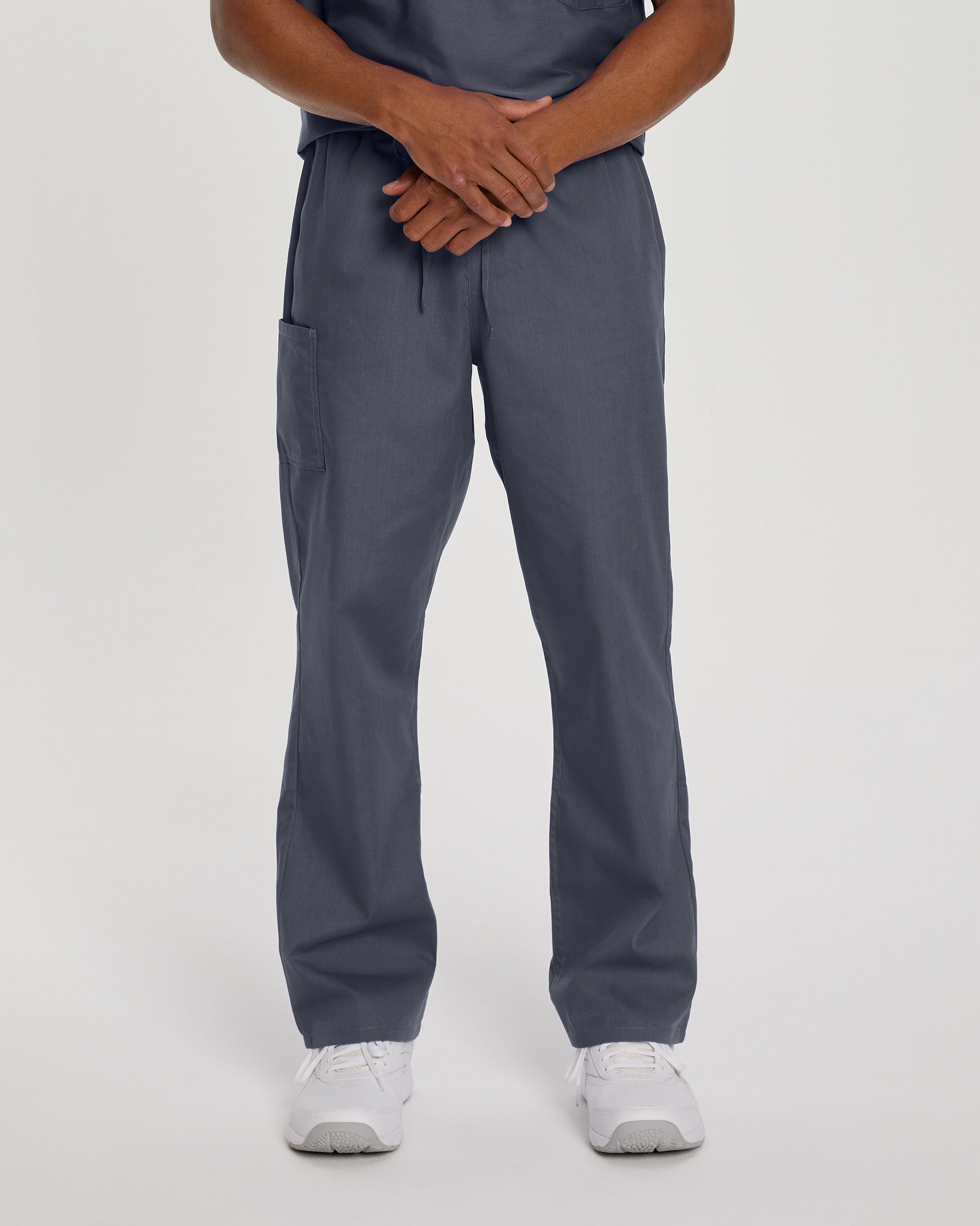 Scrub Zone 85221 Unisex Cargo Scrub Pants Steel Grey Image