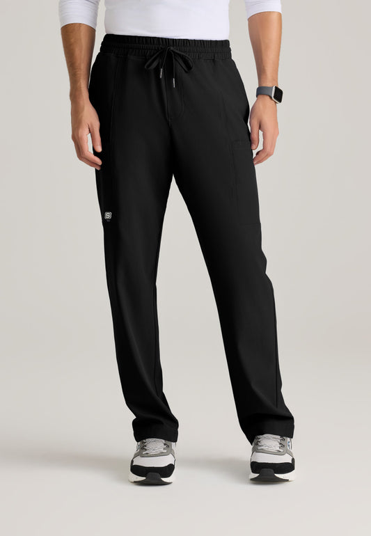 Skechers SKP688 Horizon Scrub Pants Black Model Image Front | Barco