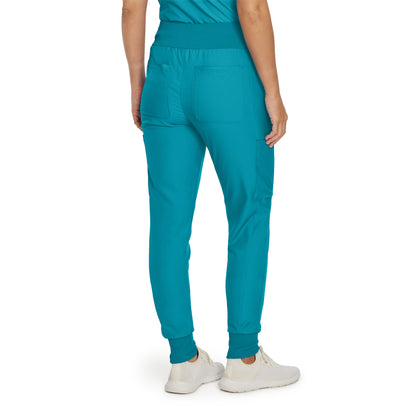 Forward LB401 Women's Jogger Scrub Pants Teal Image