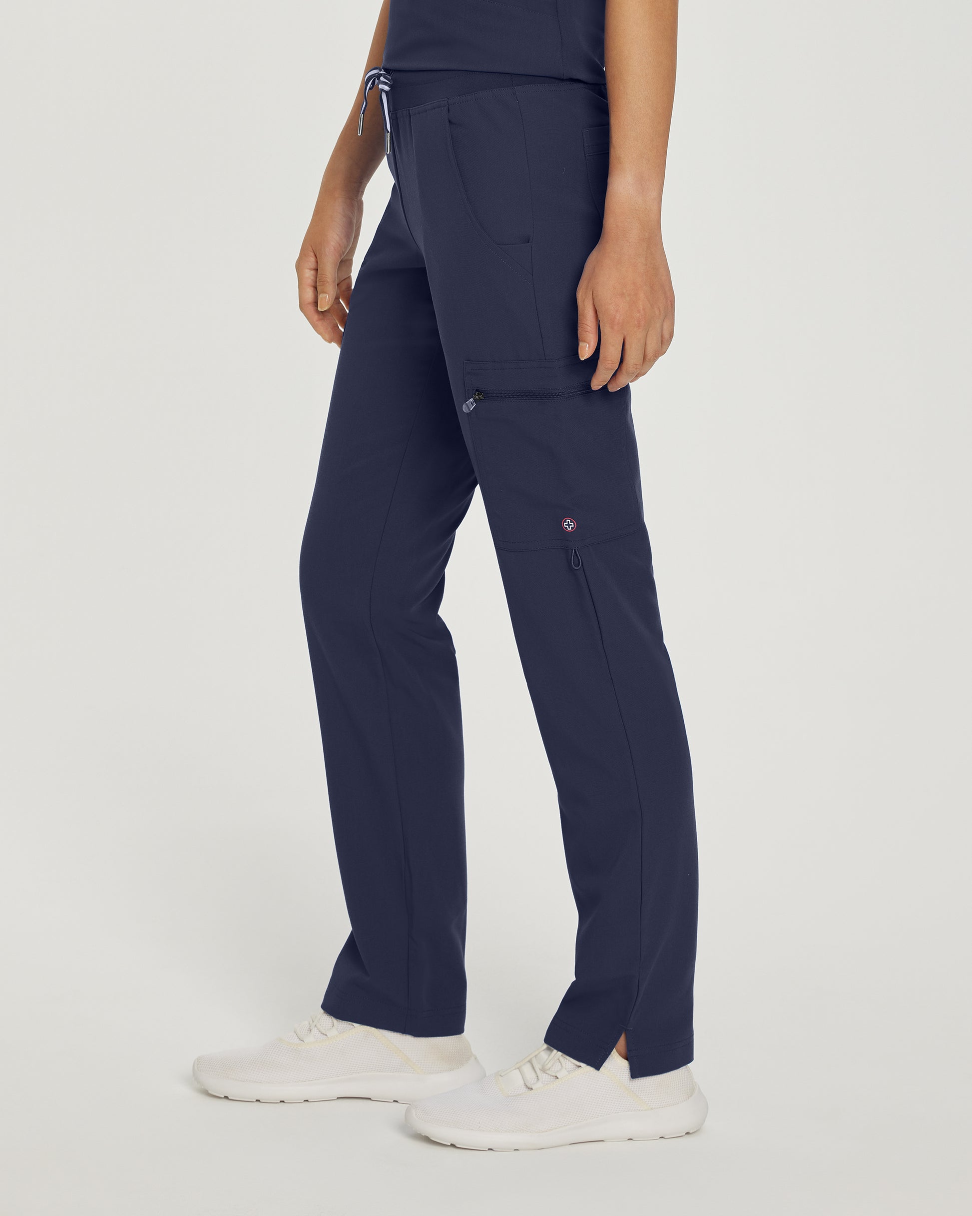 V-Tess 337 Women's Cargo Scrub Pants Navy Image