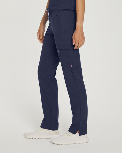 V-Tess 337 Women's Cargo Scrub Pants Navy Image