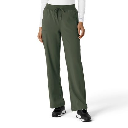 Force Cross-Flex C53310 Women's Boot Cut Scrub Pants Olive
