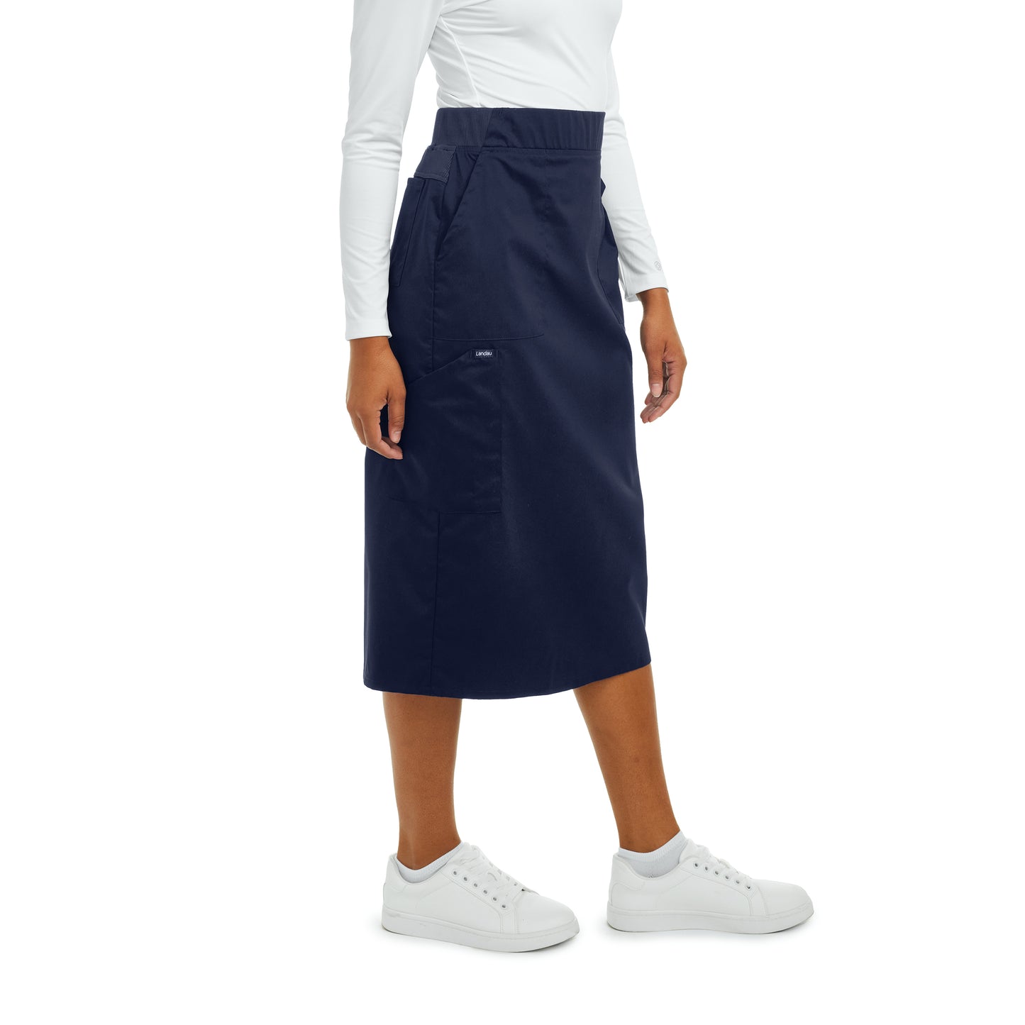 ProFlex LK600 Women's Scrub Skirt True Navy Image