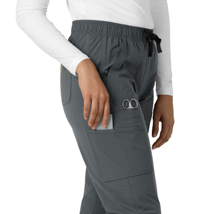 Force Essentials C51213 Straight Leg Scrub Pants Pewter Model Image Alternate | Carhartt