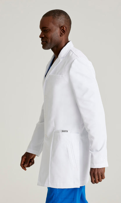 Grey's Anatomy GRC962 Derek Lab Coat White