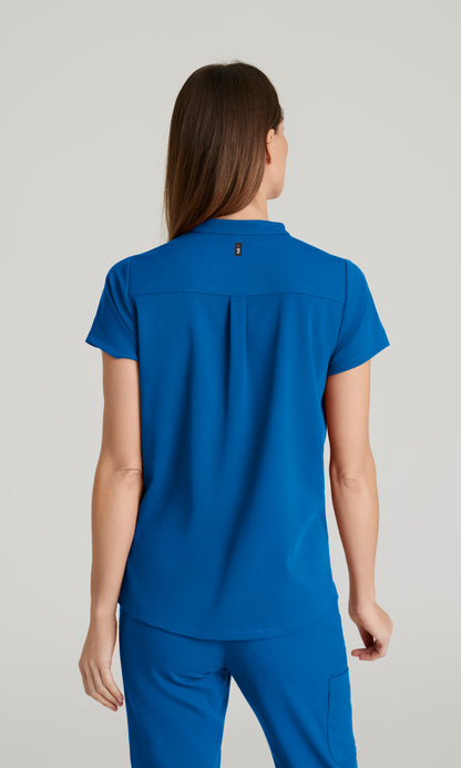 Grey's Anatomy Stretch GRST230 Avery Scrub Top New Royal