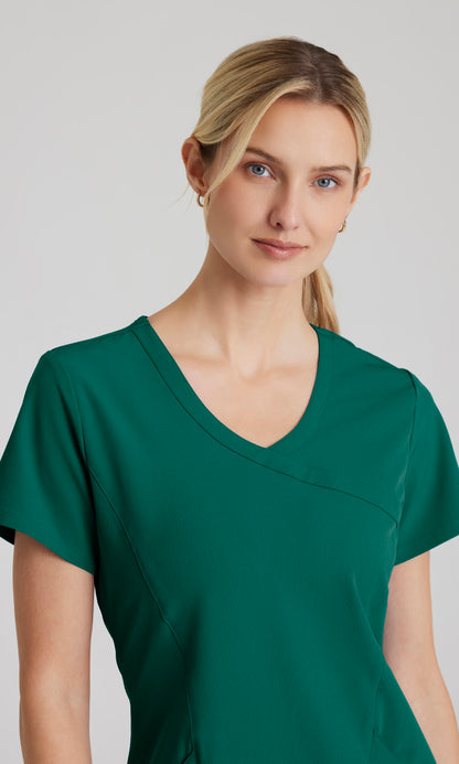 Skechers SK102 Reliance Scrub Top Hunter Green