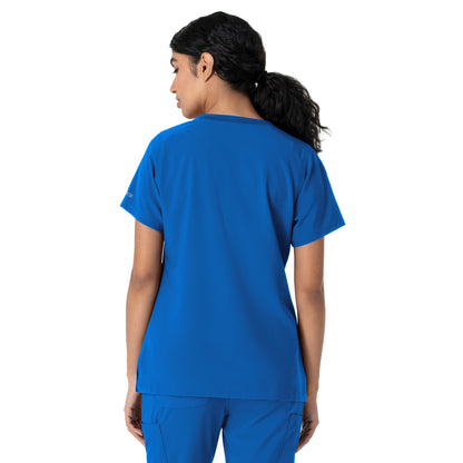 Force Cross-Flex C13510 Women's Crew Neck Scrub Top Royal
