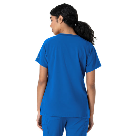 Force Cross-Flex C13510 Women's Crew Neck Scrub Top Royal