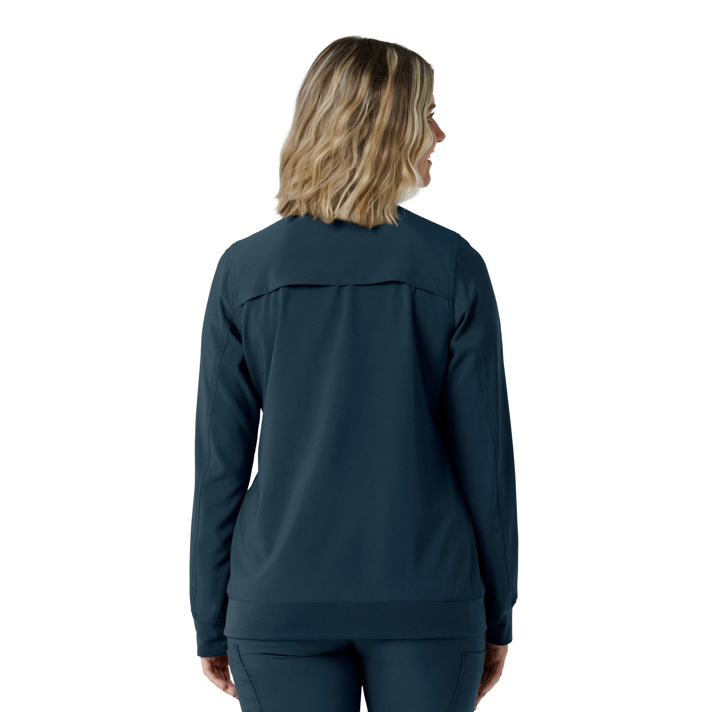 Force Cross-Flex C82410 Women's Lightweight Scrub Jacket Navy