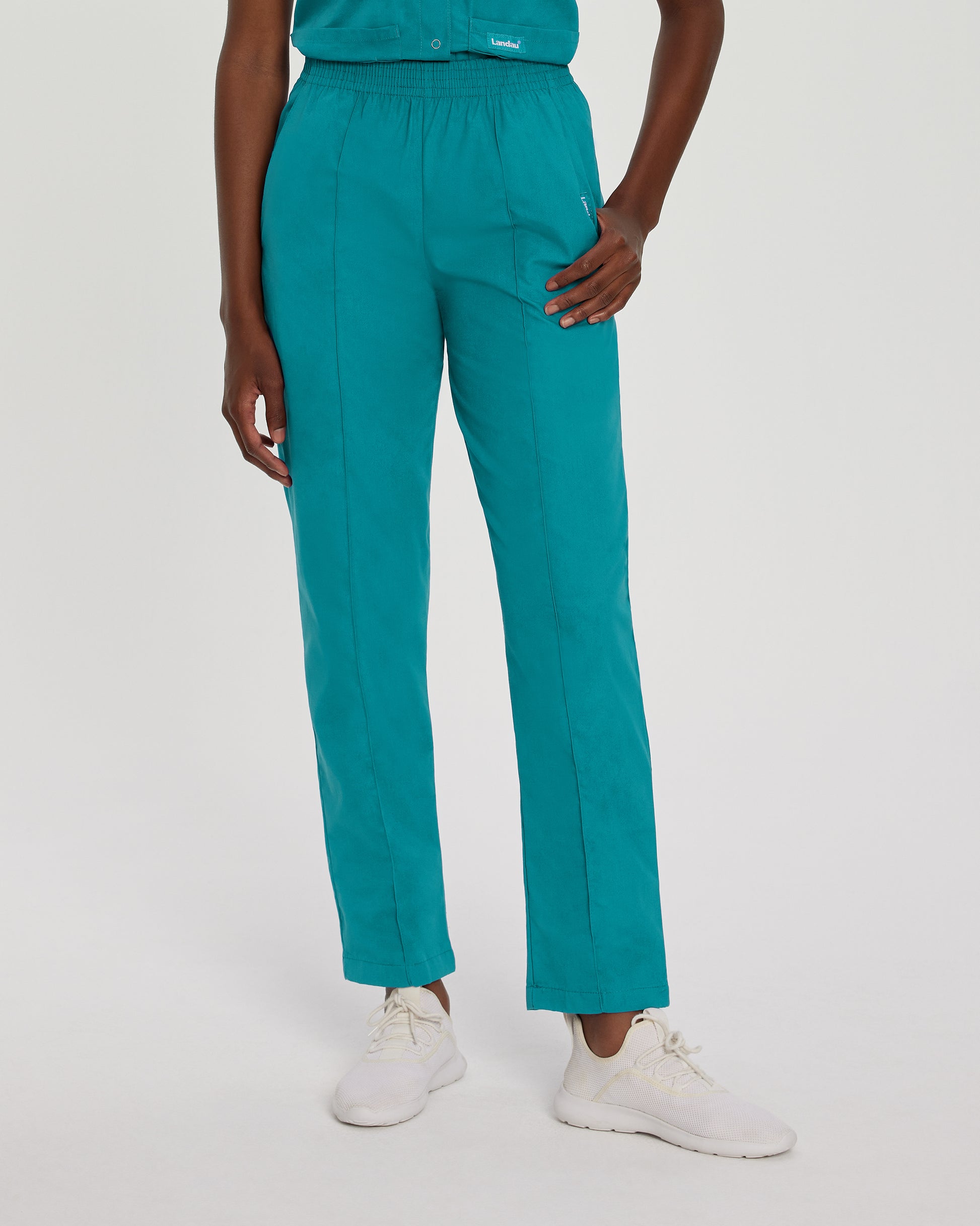 Essentials 8320 Women's Scrub Pants Teal Image