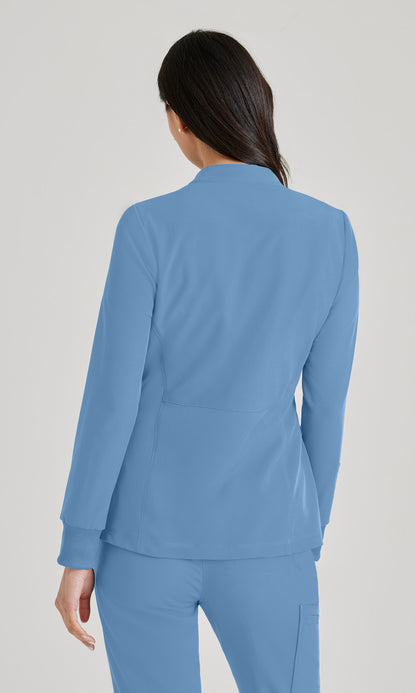 Barco Unify BUW884 Team Scrub Jacket Ciel Blue