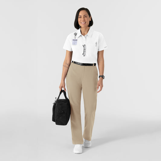 NURTUR 6480 Women's Polo White