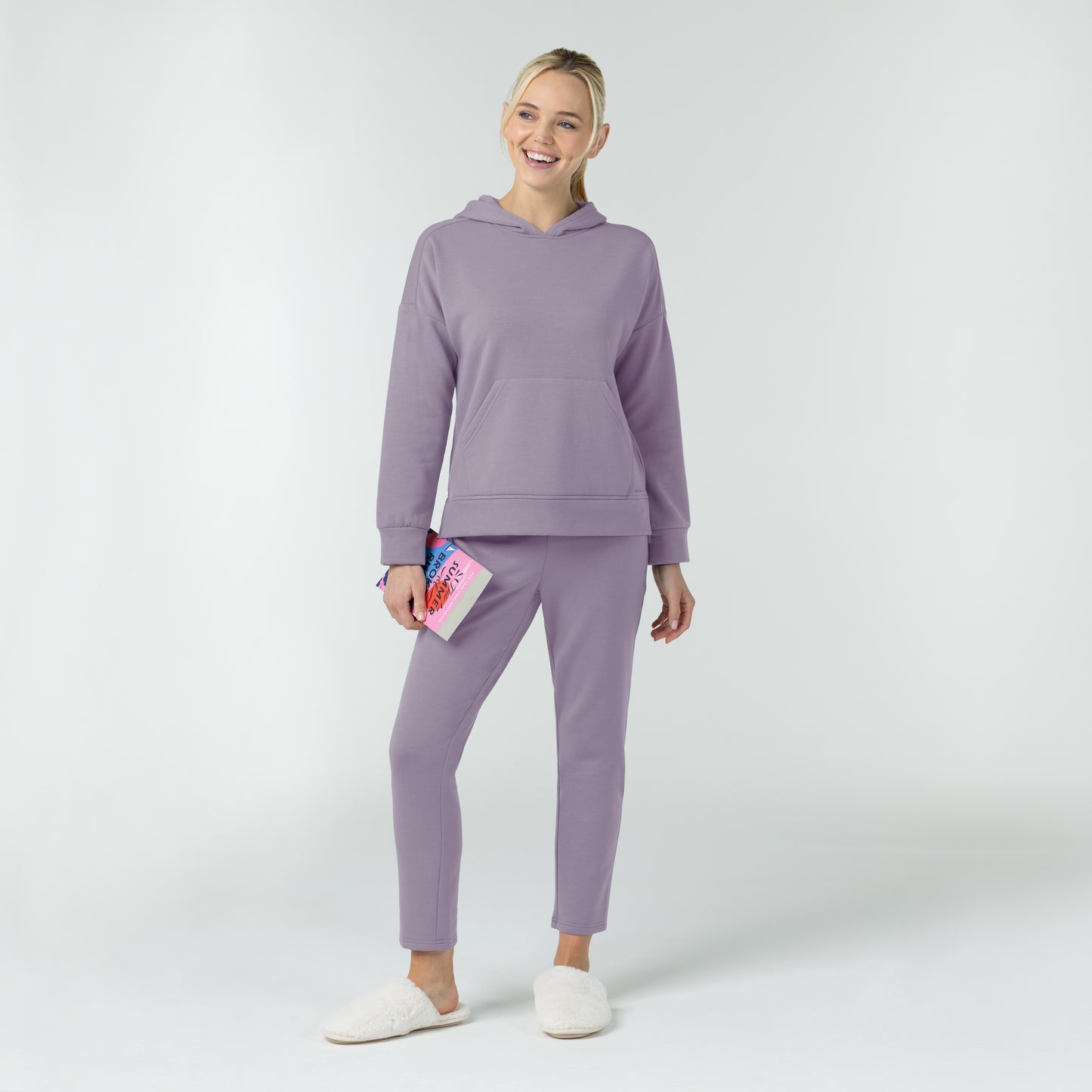 Unwind & Lounge 6289 Women's Hoodie Wisteria