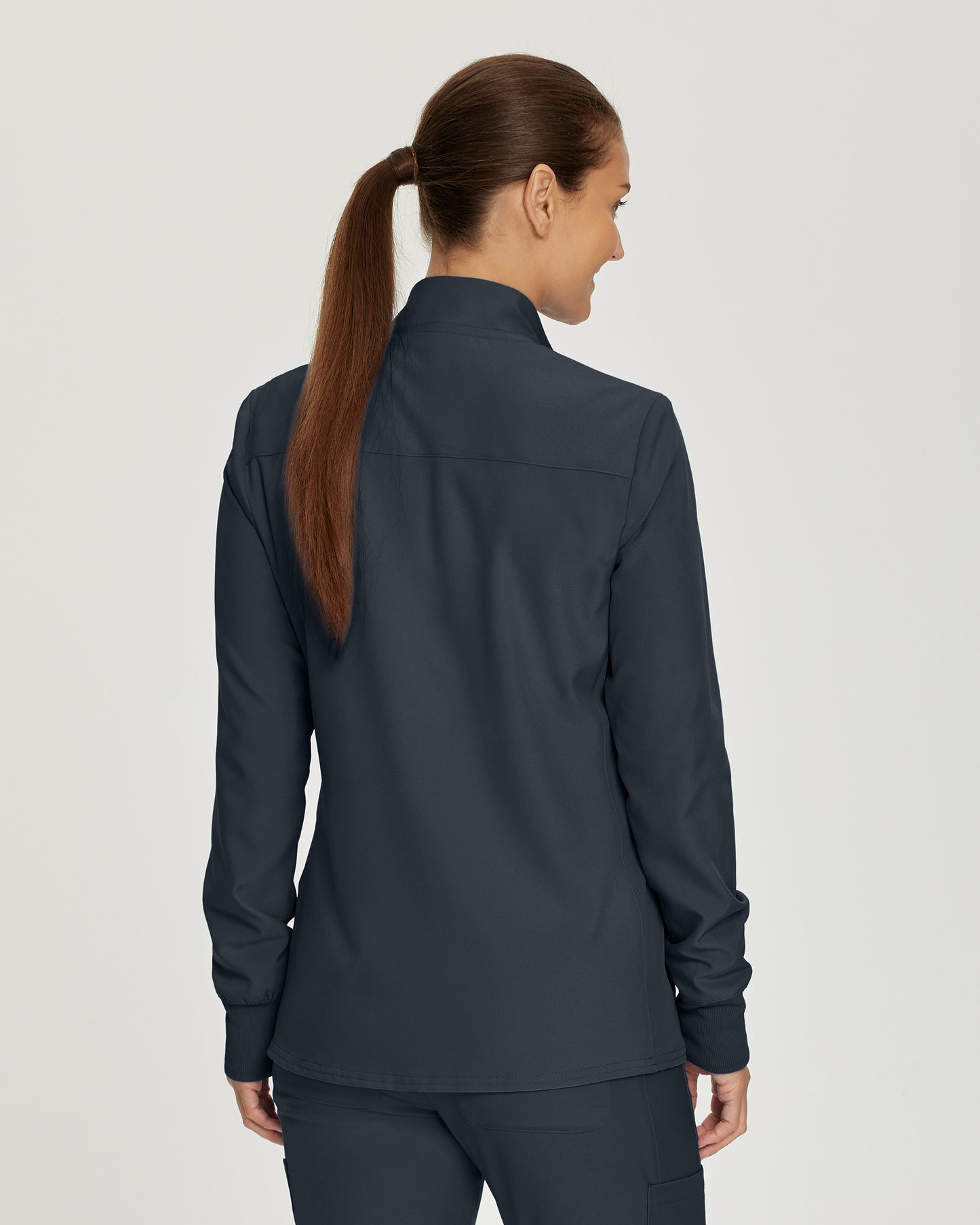 Forward LJ700 Women's 3 Pocket Scrub Jacket Pewter Image