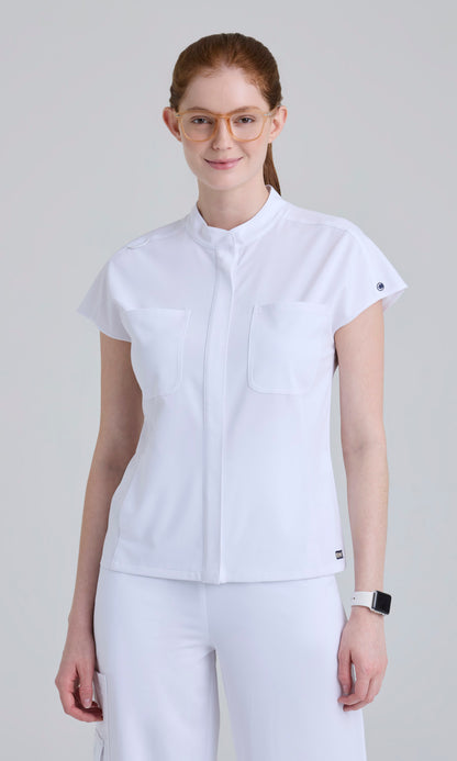 Grey's Anatomy Cultivate GRGT320 Aria Top White - front