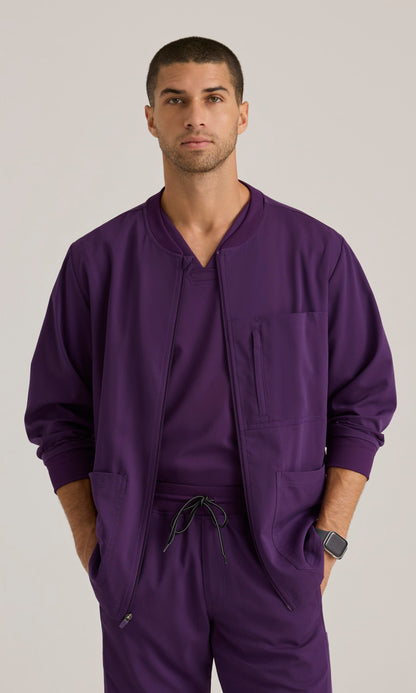 Grey's Anatomy Stretch GRSW871 React Warmup Eggplant