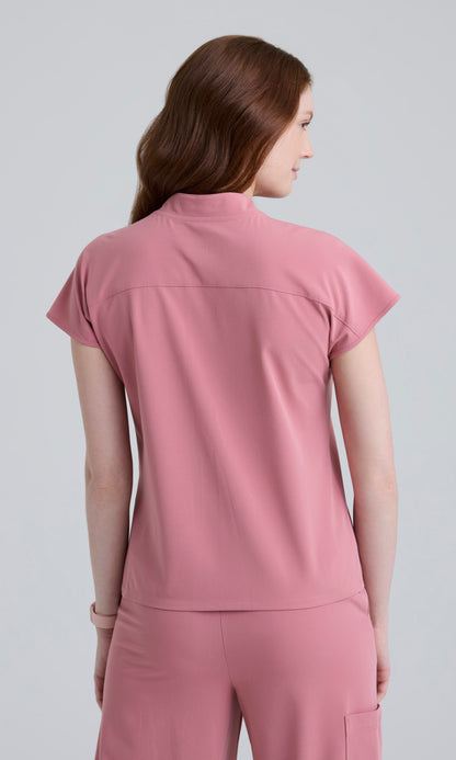 Grey's Anatomy Cultivate GRGT320 Aria Top Rose Mauve - back
