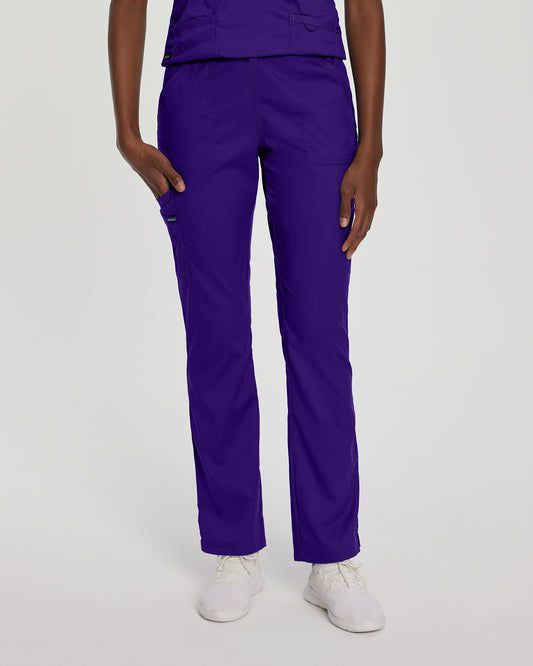 ProFlex 2042 Women's Cargo Scrub Pants Grape Image