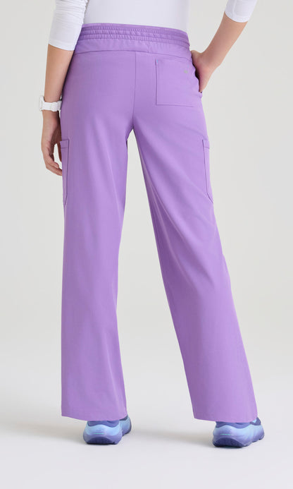 Skechers SKP734 Women's Honor Pant in Luxe Lavender by Barco Model Image Back