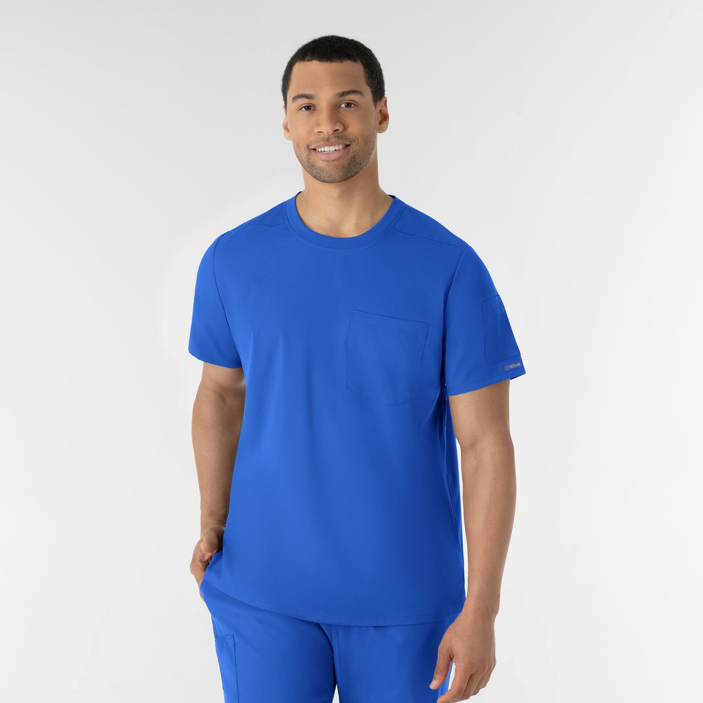 Boundless 6651 Men’s Classic Tee Scrub Top Royal