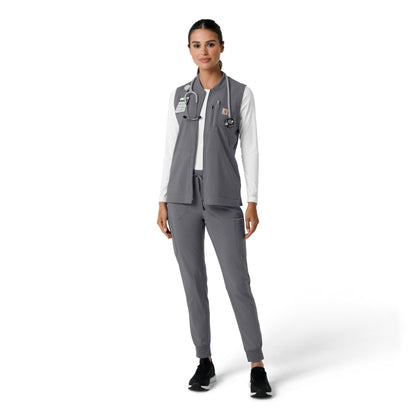 Force Cross-Flex C82510 Women's Lightweight Scrub Vest Pewter