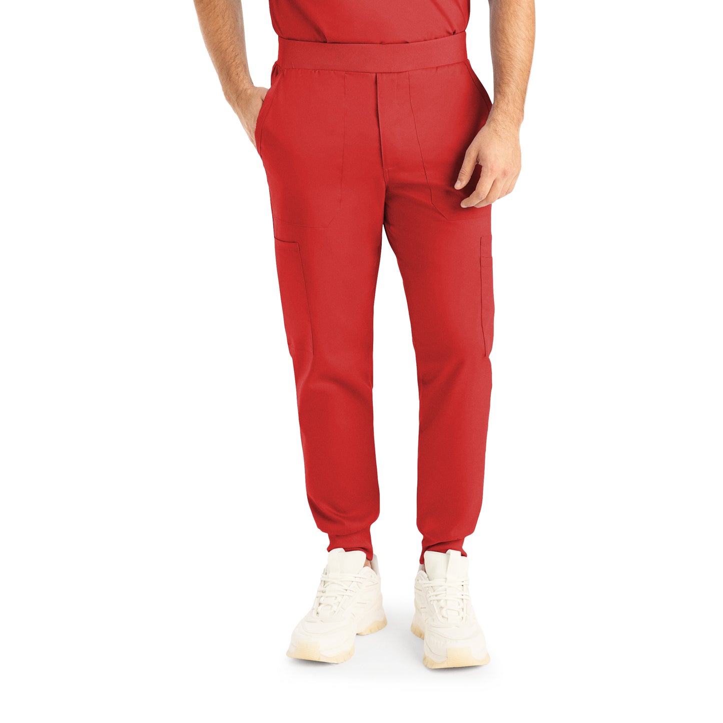 ProFlex LB407 Men's Jogger Scrub Pants True Red Image