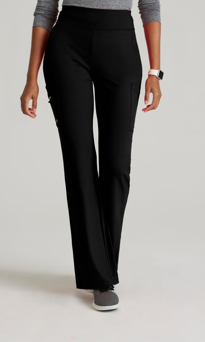 Barco One Performance Knits BOP645 Sprint Knit Scrub Pants Black