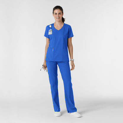 Boundless 5251 Bootcut Scrub Pants Royal Model Image Alternate | Wink