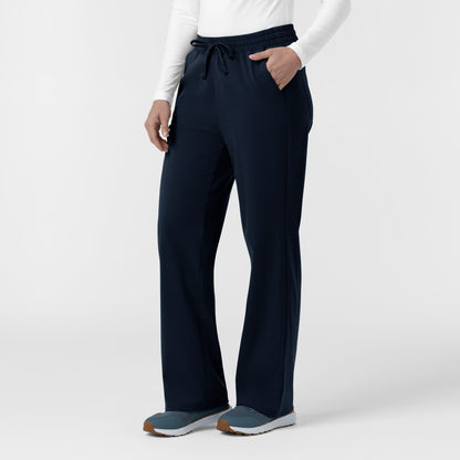 Force Cross-Flex Knit C53190 Women's Boot Cut Scrub Pants Navy