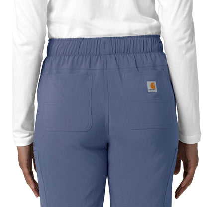 Force Cross-Flex C53210 Straight Leg Cargo Scrub Pants Riverside Model Image Alternate | Carhartt