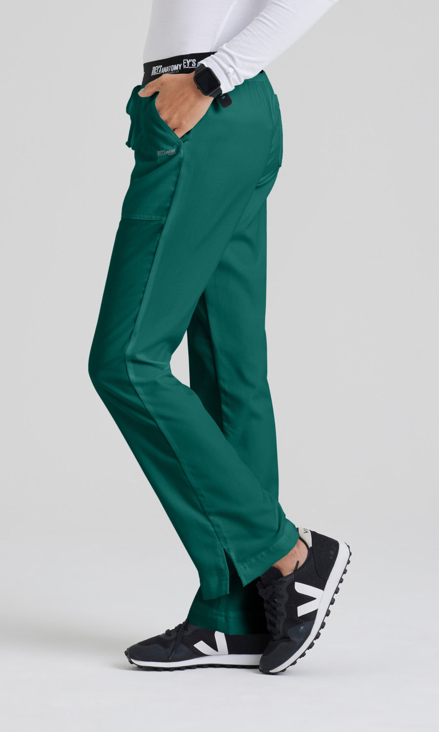 Grey's Anatomy 4275 Aubrey Scrub Pants Hunter Green
