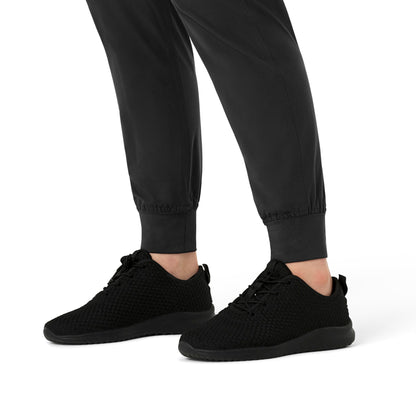 Force Essentials C54113 Maternity Jogger Scrub Pants Black Model Image Alternate | Carhartt