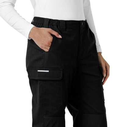 Rugged Flex C52418 Women's Ripstop Cargo Pants Black