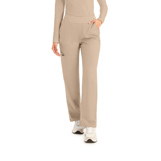 ProFlex LB405 Women's Cargo Scrub Pants Sandstone Image