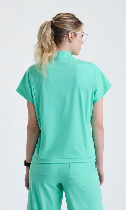 Grey's Anatomy Knits GRST319 Crystal Top Minty - back