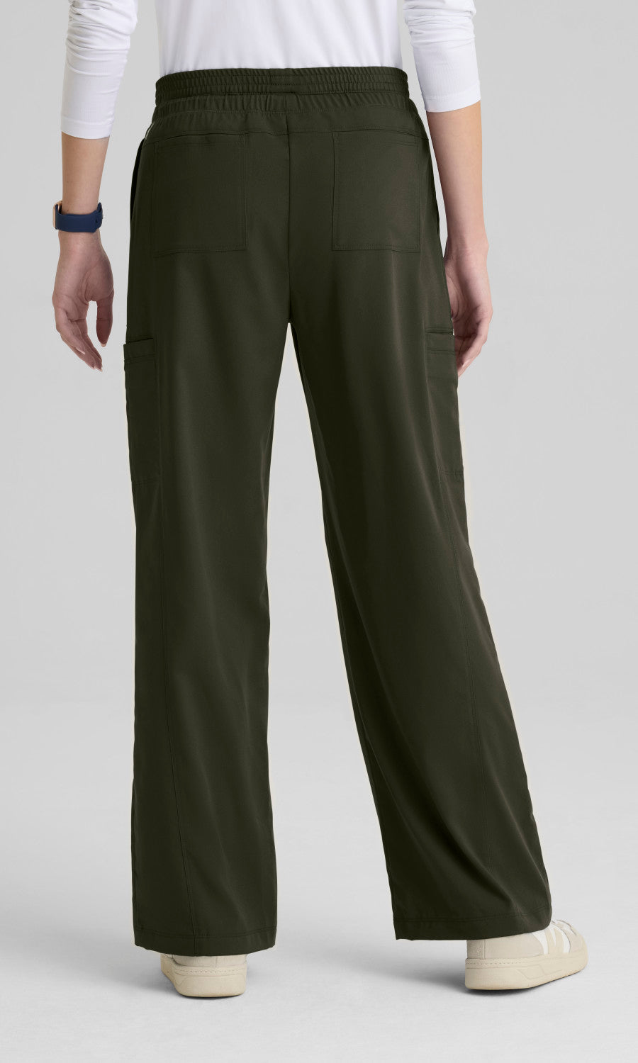 Grey's Anatomy Stretch GRSP747 Nina Pant Olive - back
