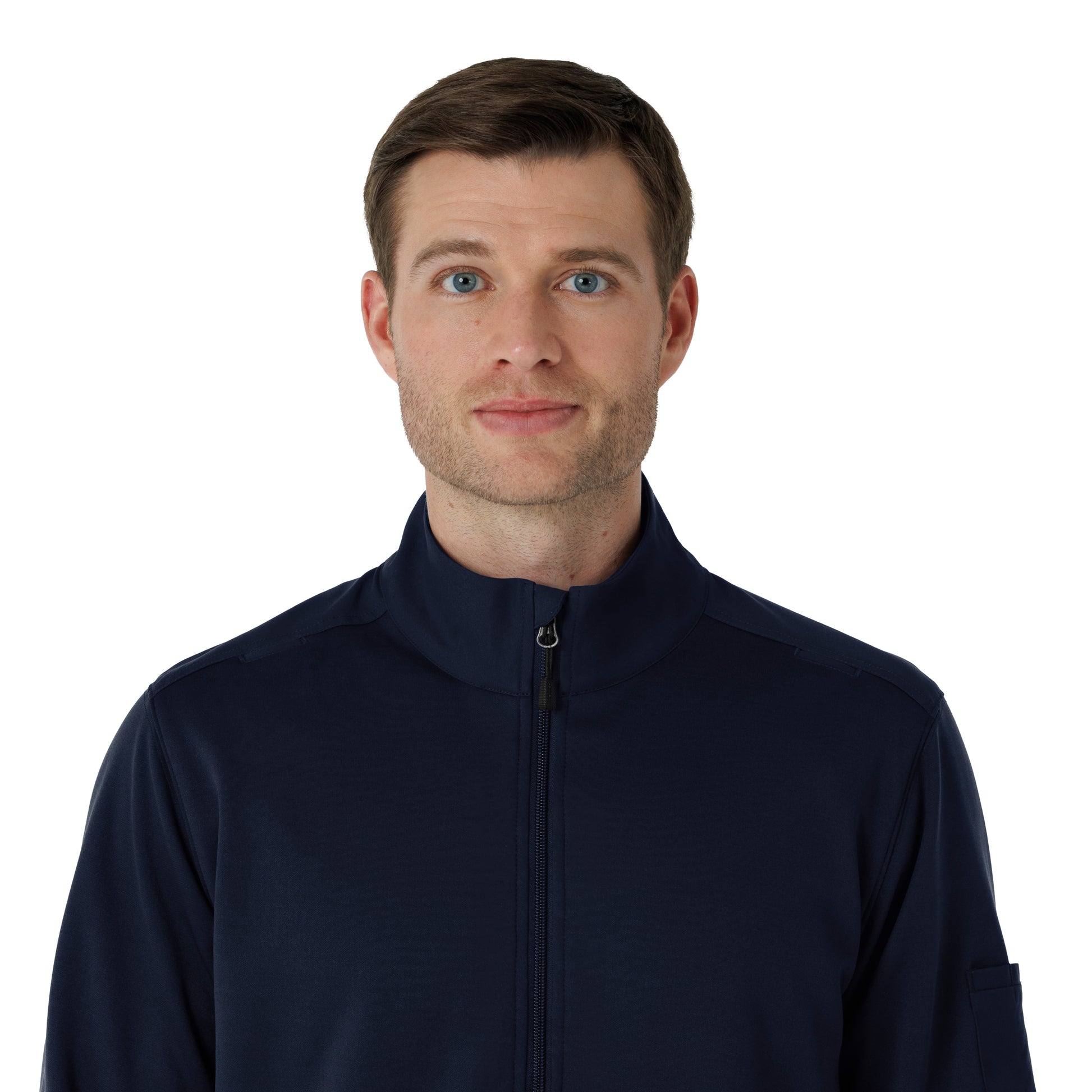 Rugged Flex C86912 Men's Half Zip Dark Navy